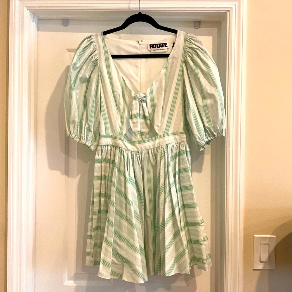 ROTATE BIRGER CHRISTENSEN
Marie Puff Sleeve Mini Dress